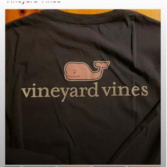 EUC Men's Vineyard Vines long sleeve whale pocket-shirt - Picture 9 of 9